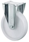 Schwerlast-Bockrolle D.125mm Trgf.300kg Ku.Platte L105xB85mm BS ROLLEN