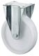 Schwerlast-Bockrolle D.150mm Trgf.600kg Ku.Platte L138xB110mm BS ROLLEN