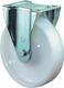 Schwerlast-Bockrolle D.150mm Trgf.700kg Ku.Platte L135xB110mm BS ROLLEN