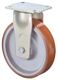 Schwerlast-Bockrolle D.250mm Trgf.2200kg Guß-PU Platte L255xB200mm BS ROLLEN