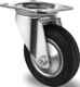 Lenkrolle D.80mm, NW-Nr.: 3000276000 Trgf.70kg VG Platte, L105xB80mm PROMAT
