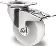 Lenkrolle D.80mm, NW-Nr.: 3000276065 Trgf.130kg m.Festst.PA, 105x80mm PROMAT   