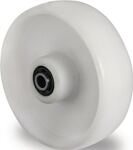 Ersatzrad D.80mm, NW-Nr.: 3000276072 Trgf.130kg PA weiß, Achs-D.12mm Nabenl.40mm PROMAT  