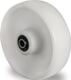 Ersatzrad D.80mm, NW-Nr.: 3000276072 Trgf.130kg PA weiß, Achs-D.12mm Nabenl.40mm PROMAT