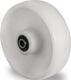 Ersatzrad D.100mm, NW-Nr.: 3000276073 Trgf.150kg PA weiß, Achs-D.12mm Nabenl.40mm PROMAT