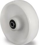 Ersatzrad D.200mm, NW-Nr.: 3000276076 Trgf.350kg PA weiß, Achs-D.20mm Nabenl.59mm PROMAT  