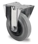 Bockrolle 200mm 205kg VG Rollenlager 135x110mm PP PROMAT
