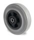 Ersatzrad D.200mm Trgf.205kg VG grau Achs-D.12mm Nabenl.59mm PROMAT