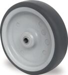 Ersatzrad D.125mm Trgf.100kg TPE grau Achs-D.8mm Nabenl.36mm PROMAT