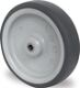 Ersatzrad D.125mm Trgf.100kg TPE grau Achs-D.8mm Nabenl.36mm PROMAT
