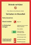 Folie Brandschutzord. 210x297mm selbstklebend