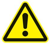 Warnzeichen ASR A1.3/DIN, NW-Nr.: 3000277653 EN ISO 7010 200mm Warnung, vor Gefahrenstelle Foli ASR A1.3/DIN EN ISO 7010, Folie selbstklebend  