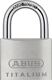 Zylindervorhangschloss 64TI/50 gl Schlosskörper-B.50mm Titalium gl.6511 ABUS