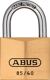 Zylindervorhangschloss 85/40 gl Schlosskörper-B.40mm MS gl.0709 ABUS