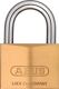 Zylindervorhangschloss 85/60 gl Schlosskörper-B.60mm MS gl.2715 ABUS