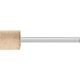 Feinschleifstift Poliflex D10xH10mm 3mm Edelkorund AW/LR 220 ZY PFERD