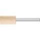 Feinschleifstift Poliflex D15xH25mm 6mm Edelkorund AW/LR 120 ZY PFERD