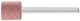Feinschleifstift Poliflex D25xH25mm 6mm Edelkorund AR/GR 220 ZY PFERD