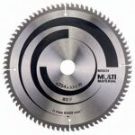 Kreissägeblatt AD 254mm Z.80 HLTCG Bohr.30mm Schnitt-B.3,2mm HM BOSCH