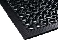 Anti-Ermüdungsmatte B.0,9m L.1,5m D.12mm schwarz NR/SBR o.Gewebeeinlage