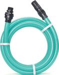 Saugschlauch-Garnitur RAUSPIRALFLEX ID 22mm transp.grün 2,6mm L.7m Rl.REHAU