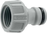 Hahnverbinder Kunstoff f.Wasserhahn G 1/2 Zoll G 3/8 Zoll GARDENA