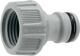 Hahnverbinder Kunstoff f.Wasserhahn G 1/2 Zoll G 3/8 Zoll GARDENA