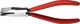 Piccolo-Falzzange L.180mm aufgelegt ger.PVC-beschichtet ERDI