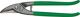 Lochschere D107-250 L.250mm Schneiden-L.42mm rechtsschneidend PVC-getaucht