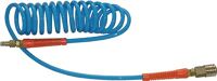 Spiralschlauch Schlauch-L.7,5m blau G1/4Z PUR