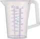 Messbecher 0,5l blau bedruckte Skala PP PRESSOL