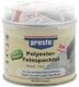 2K-Feinspachtel weiß,Härter rot 250g Dose PRESTO