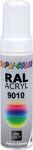 Lackstift reinweiss ma RAL 9010 12 ml Stift DUPLI-COLOR