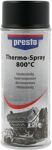 Thermo-Lackspray Profi 800GradC schwarz 400 ml Spraydose PRESTO