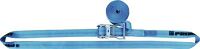 Zurrgurt DIN EN 12195-2, NW-Nr.: 4000365089 L.8m B.35mm m.Ratsche LC, U 2000 daN PROMAT   