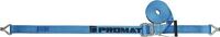 Zurrgurt DIN EN 12195-2, NW-Nr.: 4000365096 L.6m B.50mm, m.Ratsche+Spitzh.LC U 4000 daN PROMAT  