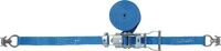 Zurrgurt DIN 12195-2 L.4m B.25mm m.Ratsche+Airlinebeschlag LC U 750 daN PROMAT