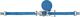 Zurrgurt DIN 12195-2 L.4m B.25mm m.Ratsche+Flachhaken m.Sicherung LC U 1500 daN