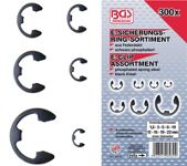 E Sicherungsringsortiment 300-teilig BGS