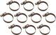 Schlauchklemme INOX 20X32mm Pk. m. 10 St. BGS