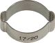 Schlauchklemme 2-Ohr VA 1.4301 (W4) Spannber.11-13mm 50St./Beutel RIEGLER