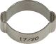 Schlauchklemme 2-Ohr VA 1.4301 (W4) Spannber.7-9mm 50St./Beutel RIEGLER
