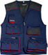 Herrenweste Gr.48 marine/schwarz/rot 65%PES/35%CO