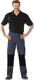 Bundhose Canvas 320 Gr.58 grau/schwarz PLANAM