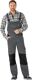 Latzhose Canvas 320 Gr.52 grau/schwarz PLANAM