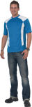 Herren Cool Dry T-Shirt Gr.XXL eisblau