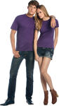 Damen T-Shirt Exact 190 Gr.L lila 100 % BW / 185g/m²