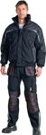 Pilotenjacke Gr. M schwarz/grau 65% PES/35% CO