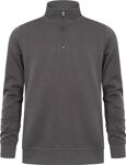 Sweatshirt Troyer Side Pocket Gr.M charcoal PROMODORO
