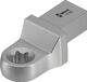 Einsteckschlüssel 7786 SW TX 20 14x18mm CV-Stahl WERA